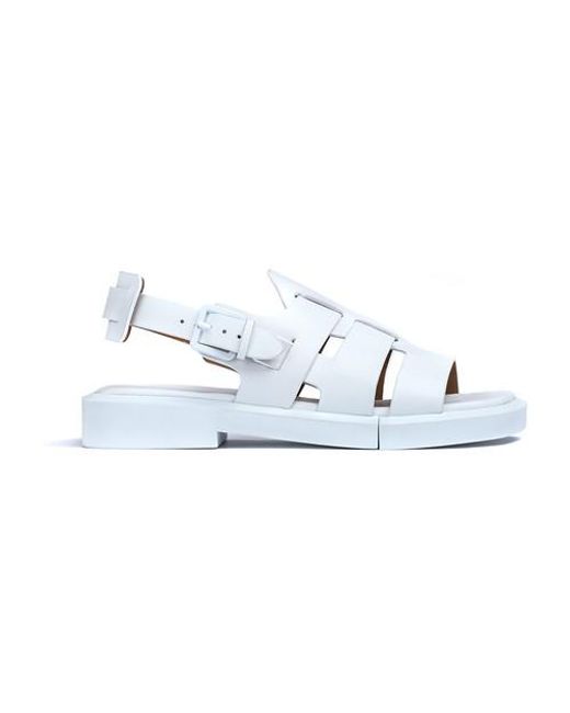 Robert Clergerie Leather Ramona Sandals - Save 50% | Lyst