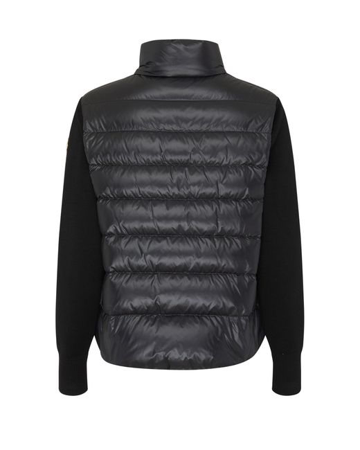 Moncler Black Bi-Material Jacket