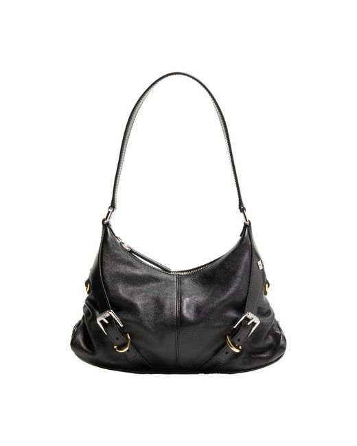 Givenchy Black Harnisch-Schultertasche Voyou