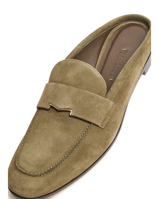 Max Mara Brown Mokassin-Mules