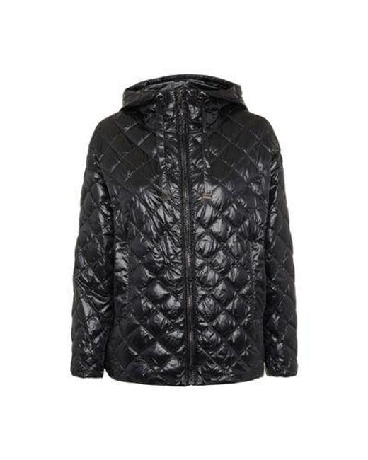 Max Mara Black The Cube Espaceci Quilted Down Jacket