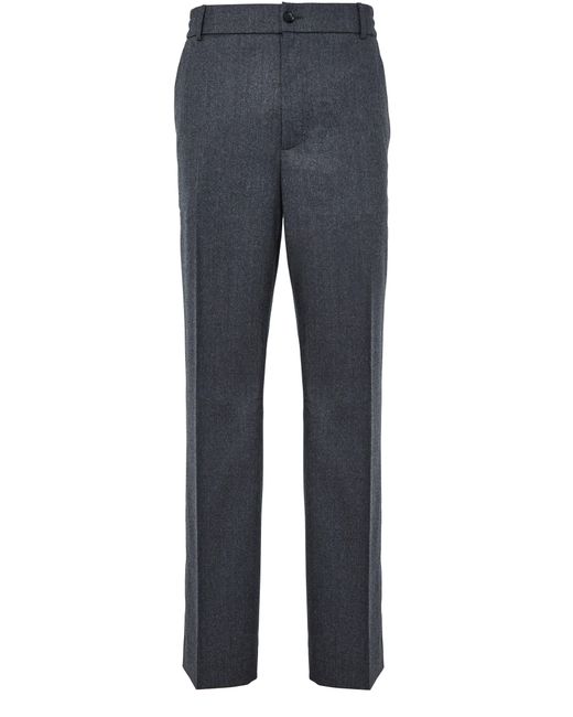 Moncler Blue Straight-Leg Pants for men
