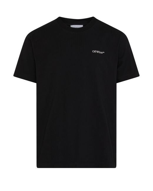 Off-White c/o Virgil Abloh Black Scratch Arrow Slim S/s T-shirt for men