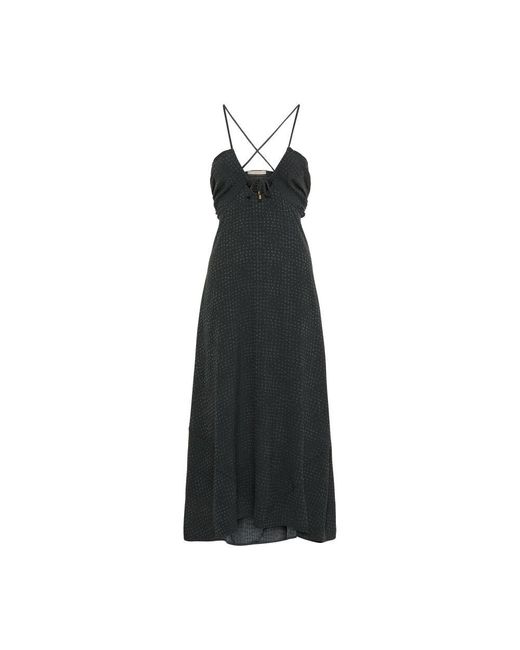 Sessun Black Alina Long Dress
