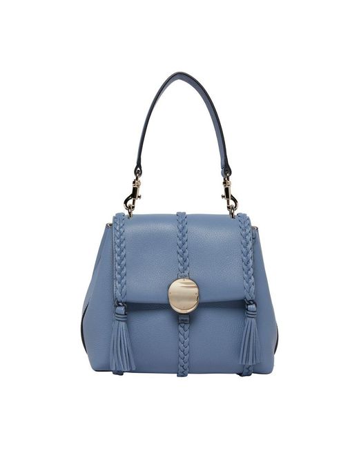 Chloé Blue Penelope Small Soft Shoulder Bag