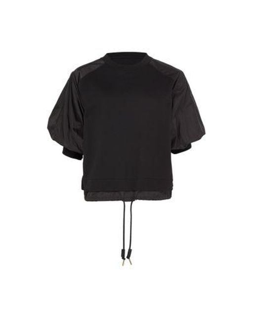 Moncler Black Short Sleeved T-Shirt