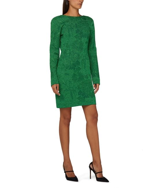 Givenchy Green Kurzes Kleid mit freiem Rücken