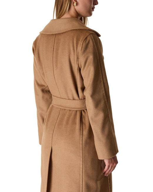 Max Mara Brown Manuela Maxi Belted Coat