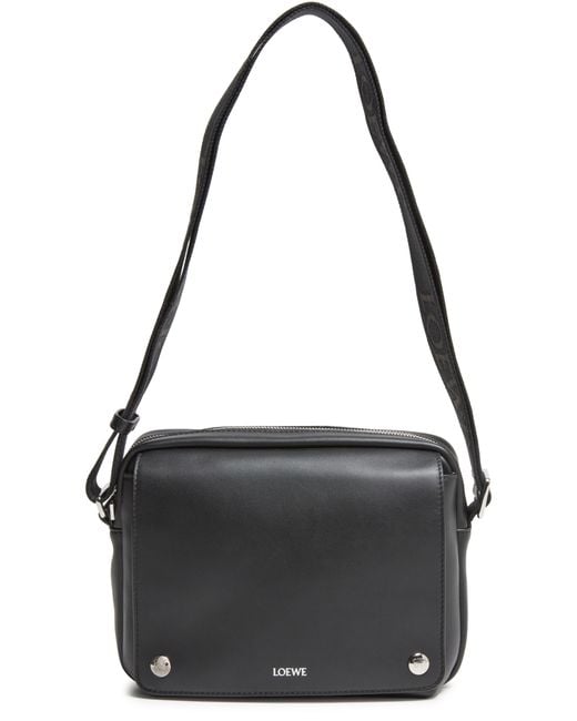 Loewe Messenger Bag Xs Pebble Aus Glattem Kalbsleder in Black für Herren