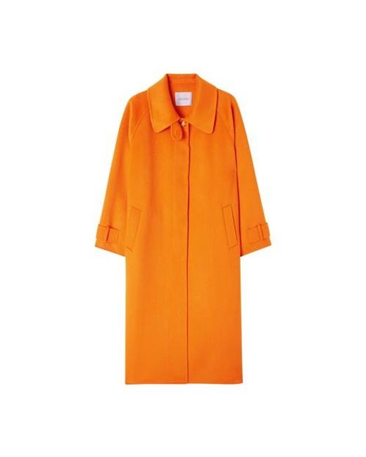 American Vintage Orange Coat Dadoulove