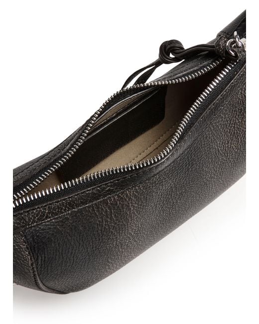 Isabel Marant Black Oskan Moon Shoulder Bag