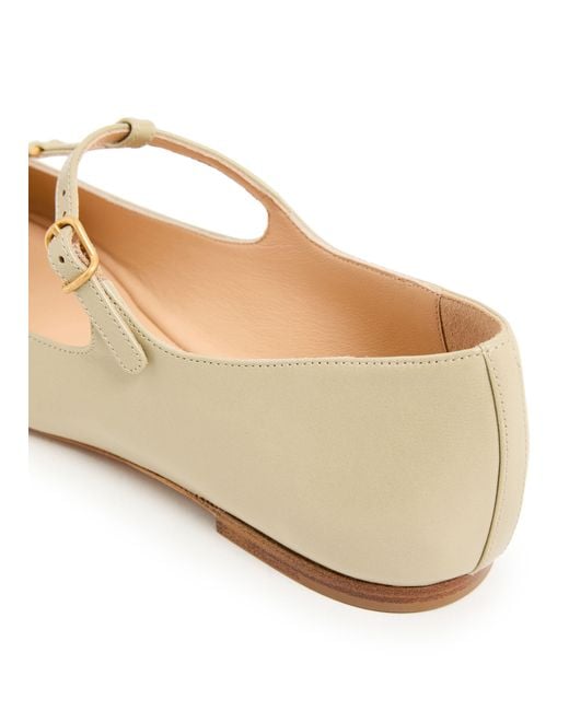 Chloé White Ballerinas Marcie
