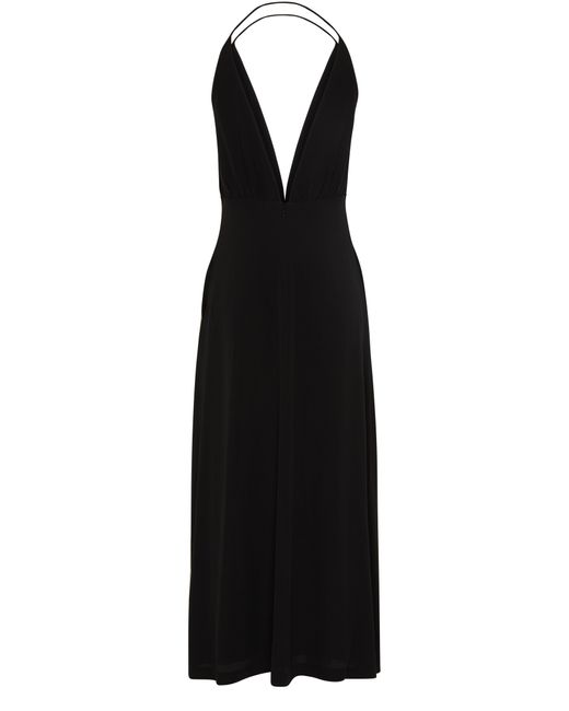 Totême  Black Long Silk Dress