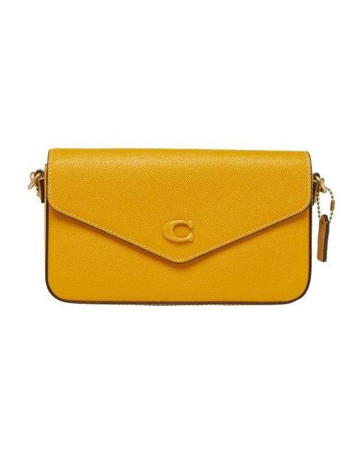 COACH Wyn Crossbody Bag in Yellow Lyst