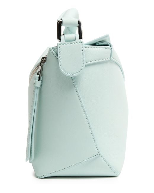 Loewe Blue Small Puzzle Edge Bag