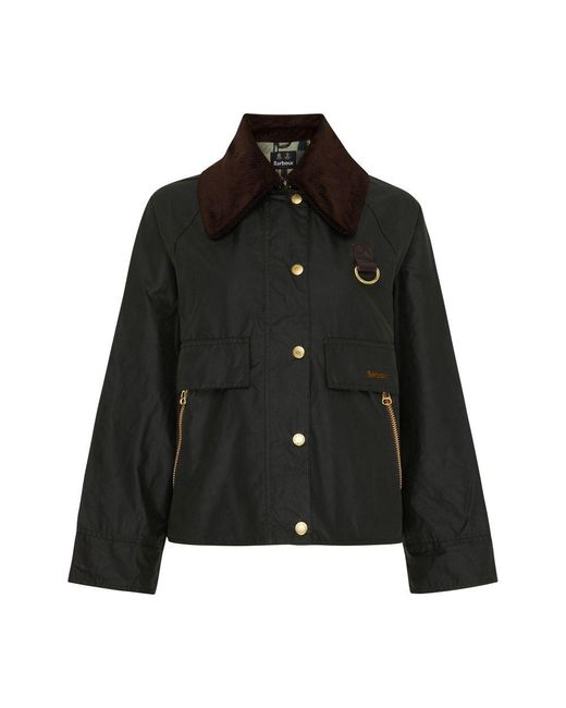 Barbour Catton Jacket in Black | Lyst