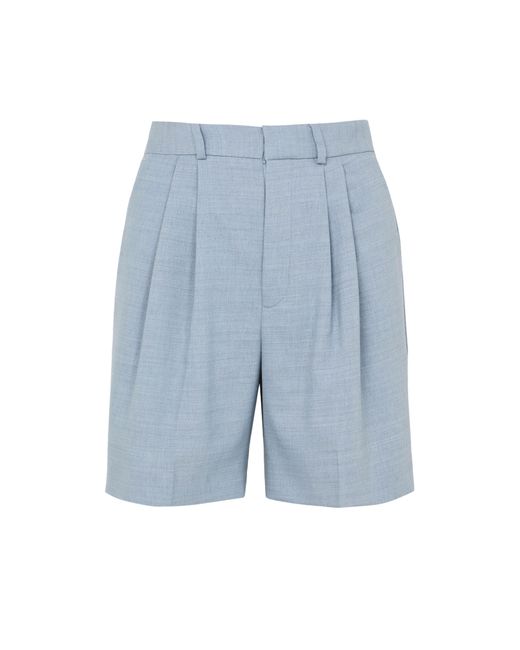 Anine Bing Blue Shorts Carrie