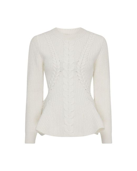 Alexander McQueen White Sweater