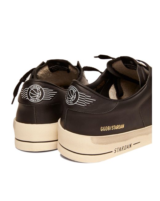 Golden Goose Deluxe Brand Brown Stardan Sneakers for men