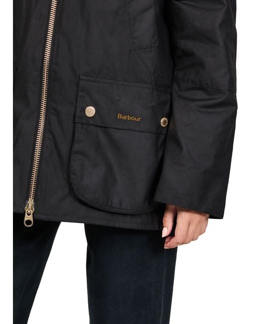 Barbour Black Jacke Allerston Wax