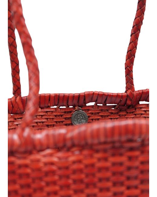 Dragon Diffusion Red Kleine Handtasche B.Weave