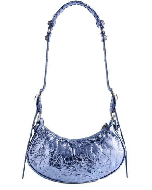 Balenciaga Blue Le Cagole Xs Shoulder Bag
