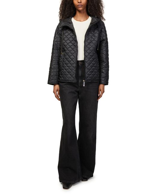 Max Mara Black Quilted Jacket