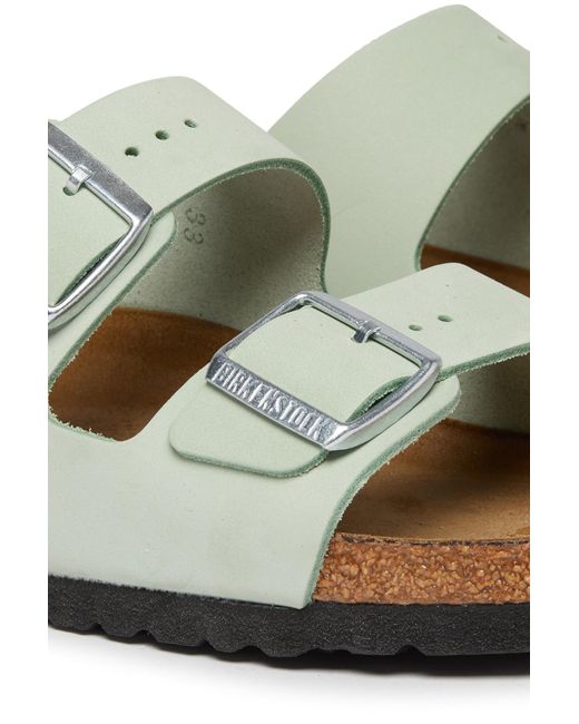 Birkenstock Arizona Leather Sandals in White | Lyst UK