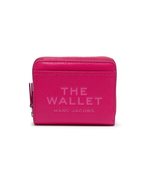 Portefeuille The Mini Compact Wallet Marc Jacobs en coloris Black