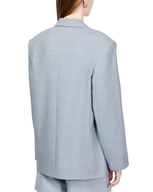 Anine Bing Blue Quinn Blazer
