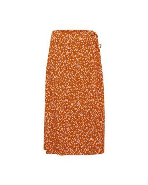 Sessun Orange Rosena Skirt