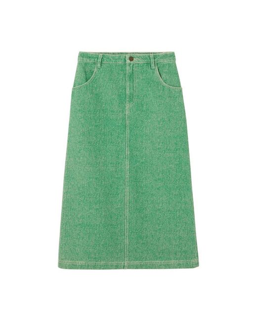 American Vintage Green Tineborrow Skirt