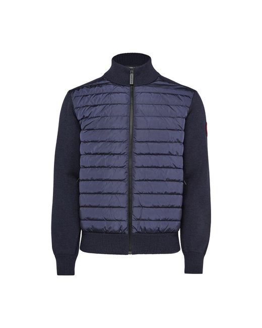 Canada Goose Fleecejacke Hybridge in Blue für Herren