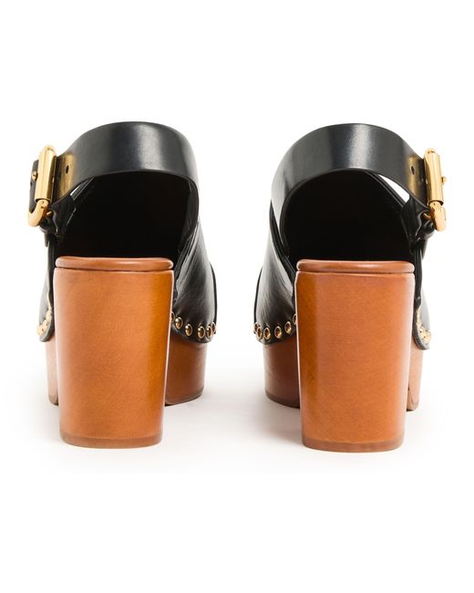 Chloé Gray Jeanette Clogs