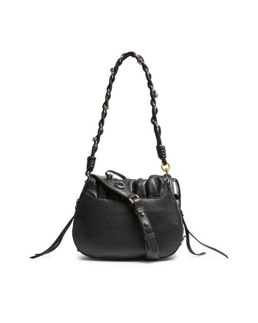 Isabel Marant Black Schultertasche Bolton