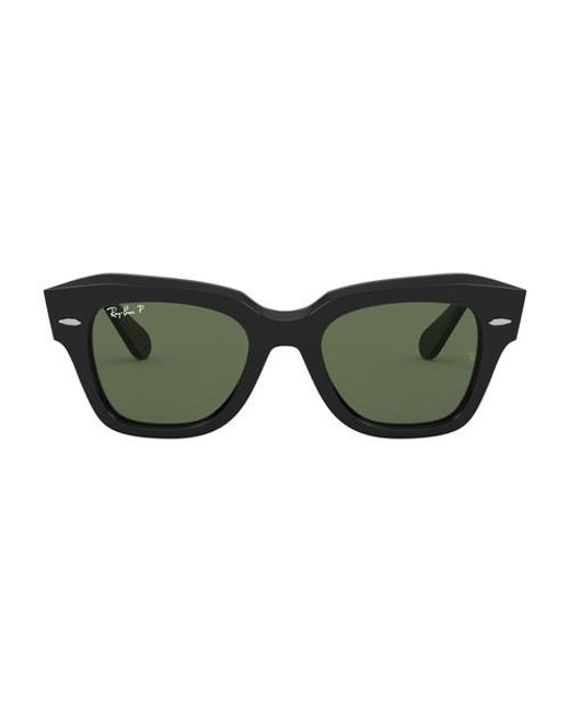 Ray-Ban Green Sonnenbrille State Street