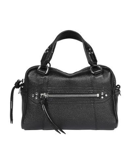Jérôme Dreyfuss Black Lucky Bowling Mini Bag
