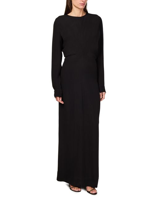 Totême  Black Long Sleeve Dress