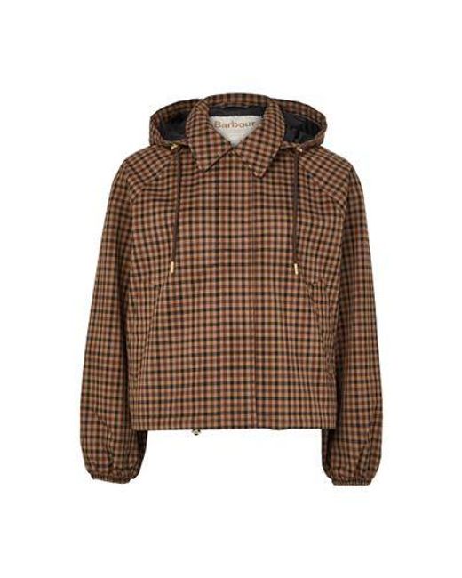 Barbour Brown Audrey Showerproof Jacket