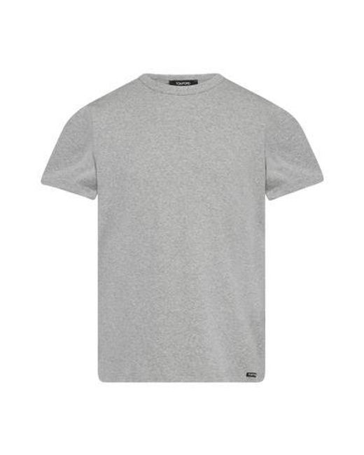 Tom Ford Gray T-Shirt for men