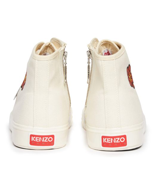 KENZO White School Sneakers for men
