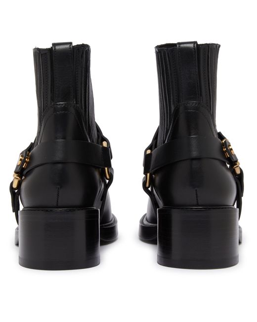 Chloé Black Stiefel Mit Schnalle Dakota