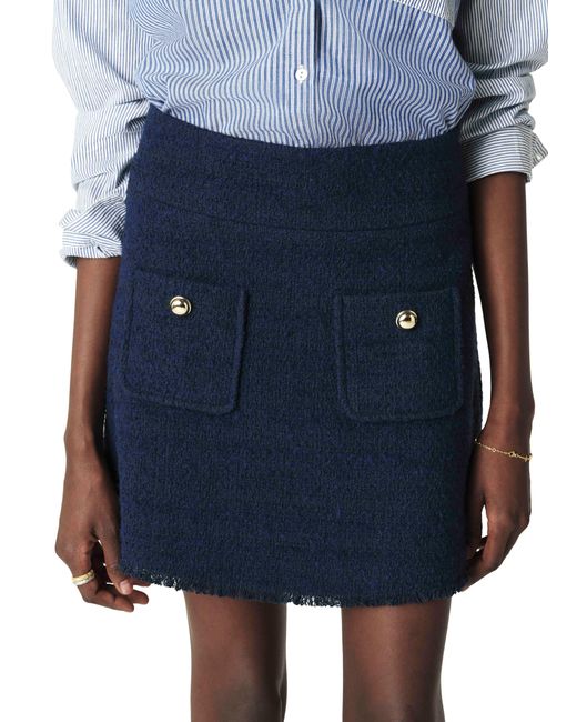 Ba&sh Blue Bonnie Skirt