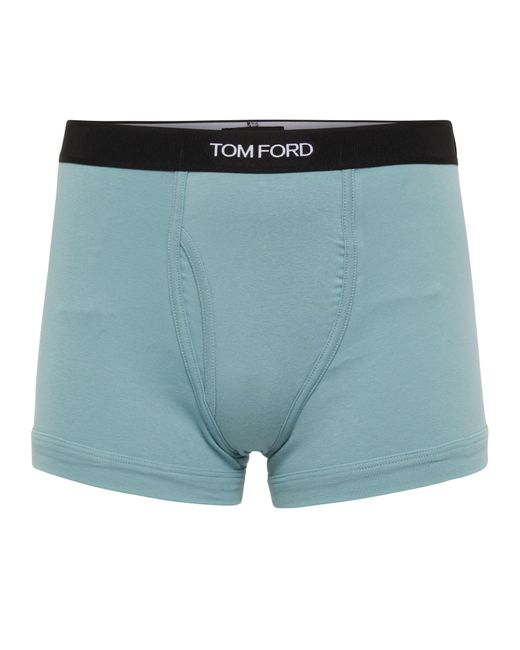 Tom Ford Unterhose aus Baumwolle in Blue für Herren