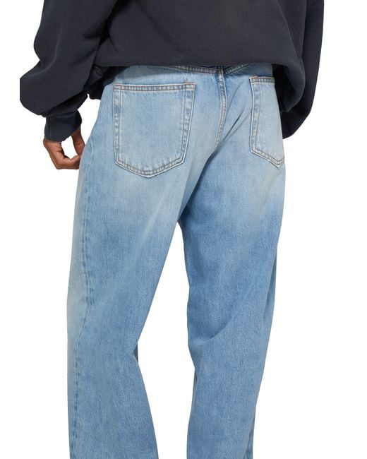 Acne Blue 1991 Toj Loose Fit Jeans for men