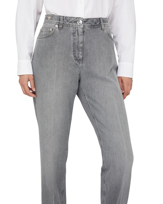 Versace Gray Gerade Jeans