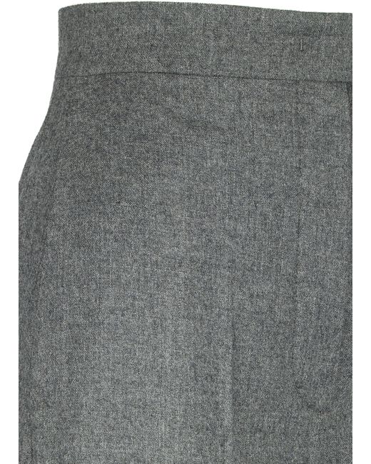 Fendi Gray Trousers