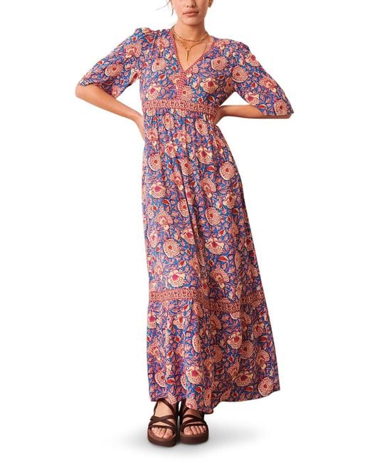 Robe Bash Fushia Robe Vally Ba&sh En Coloris Rose Lyst