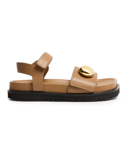Loewe Brown Pebble Fussbett Sandal