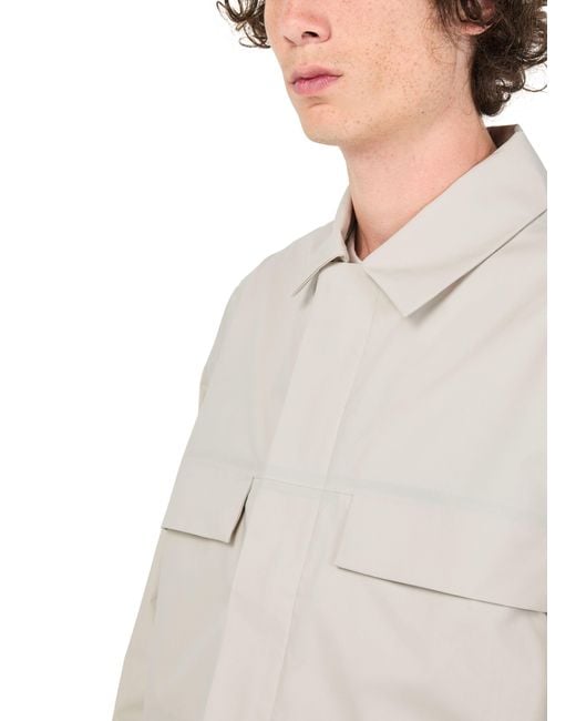 K-Way Popelinejacke Orion 3L in White für Herren